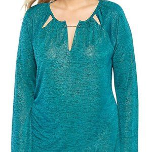 THE LIMITED 1X Cutout knit top / hardware accent